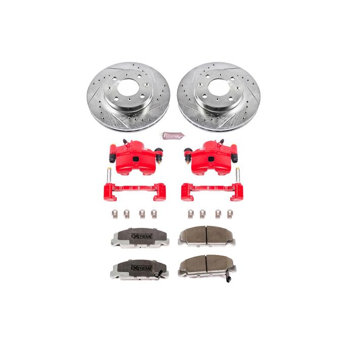 PWR-KC699-26, PowerStop Z26 Street Warrior Brake Upgrade Kits with Calipers for 1990-2000 CIVIC, 1993-1997 CIVIC DEL SOL, 1990-1991 CRX - KC699-26 в ОАЭ, Дубай. Состояние - новое. Цена ⁦1 860 AED⁩. Фото, контакты продавца | AUTO.AE