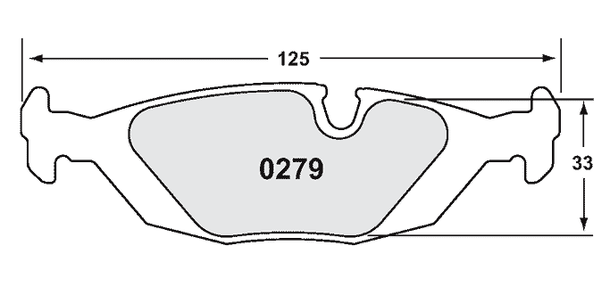 0279.08.16.44, PFC 0279.08.16.44 Rear Brake Pads for BMW E30 / E28 / E24 / E23 (331 Compound, 17 mm) in UAE, Dubai. Condition - new. Price ⁦1,030 AED⁩. Photo, seller contacts | AUTO.AE