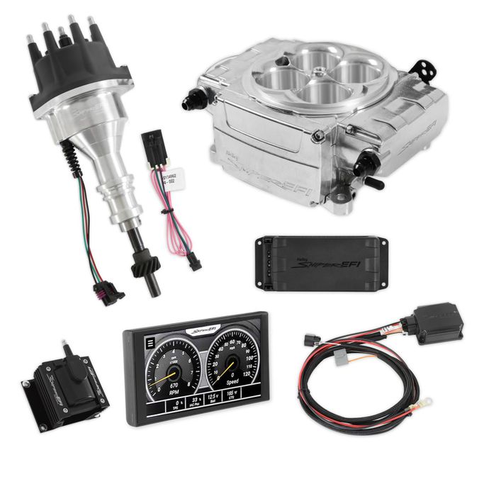 SNE-5505105PXSBF, Holley Sniper 2 EFI 650 HP Base Fuel Injection Systems with Power Distribution Module 550-510-5PX-SBF في الإمارات العربية المتحدة, دبي. Condition - new. Price 9,880 AED. Photo, seller contacts | AUTO.AE