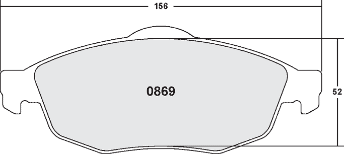 0869.22, PFC 0869.22 Front Brake pads CHRYSLER SEBRING 01-06 في الإمارات العربية المتحدة, دبي. Condition - new. Price ⁦410 AED⁩. Photo, seller contacts | AUTO.AE