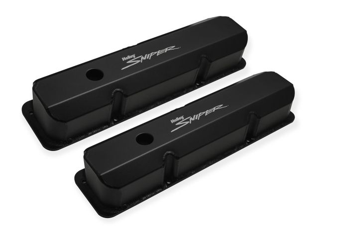 SNE-890001B, Holley Sniper Fabricated Aluminum Valve Covers 890001B in UAE, Dubai. Condition - new. Price ⁦1,120 AED⁩. Photo, seller contacts | AUTO.AE