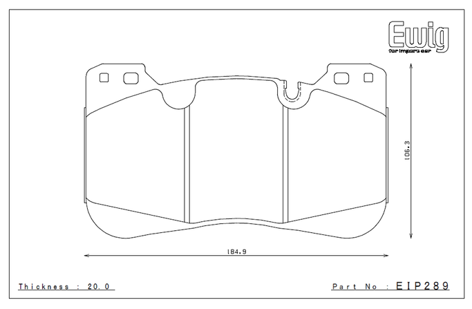 EIP289MX72, ENDLESS EIP289MX72 Front brake pads BMW M5 F90 في الإمارات العربية المتحدة, دبي. Condition - new. Price 1,540 AED. Photo, seller contacts | AUTO.AE