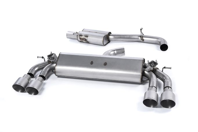 SSXVW401, MILLTEK SSXVW401 Cat-back Quad 100mm GT100 ECA VW Golf MK7 R 2.0 TSI 300PS in UAE, Dubai. Condition - new. Price 14,820 AED. Photo, seller contacts | AUTO.AE