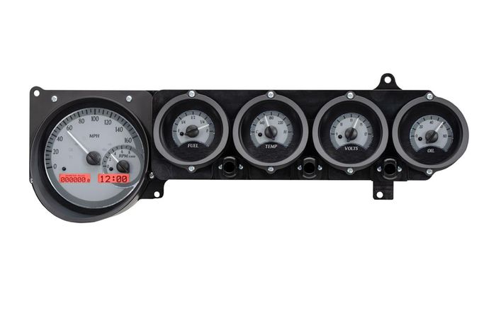 DAK-VHX70DSTDSR, Dakota Digital VHX Series Direct-Fit Analog Gauge Systems for 1970-1974 BARRACUDA, CHALLENGER - VHX-70D-STD-S-R in UAE, Dubai. Condition - new. Price 5,420 AED. Photo, seller contacts | AUTO.AE