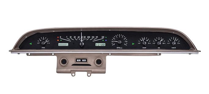 DAK-VHX62FGALKW, Dakota Digital VHX Series Direct-Fit Analog Gauge Systems for 1962 GALAXIE - VHX-62F-GAL-K-W في الإمارات العربية المتحدة, دبي. Condition - new. Price ⁦4,520 AED⁩. Photo, seller contacts | AUTO.AE