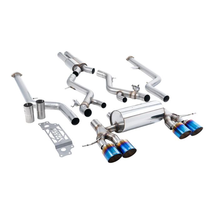 SSXBM1289, MILLTEK SSXBM1289 Cat-Back Exhaust, 3" (Blue Titanium GT-115 Trims) for BMW M2 (G87) OPF/GPF في الإمارات العربية المتحدة, دبي. Condition - new. Price ⁦26,810 AED⁩. Photo, seller contacts | AUTO.AE