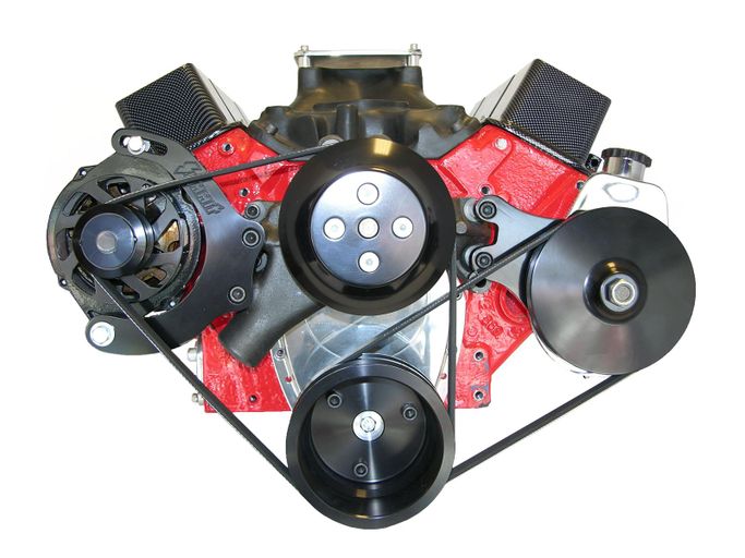 SUM-340500BLK, Summit Racing™ Mid-Mount Serpentine Kits SUM-340500BLK في الإمارات العربية المتحدة, دبي. Condition - new. Price ⁦3,010 AED⁩. Photo, seller contacts | AUTO.AE