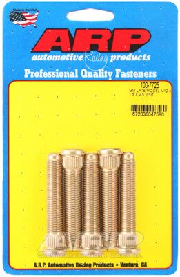 100-7725, ARP 100-7725 Wheel Stud Kit for GM Late Model. M12 X 1.5. 2.500? UHL in UAE, Dubai. Condition - new. Price ⁦300 AED⁩. Photo, seller contacts | AUTO.AE