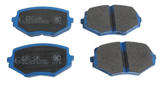 EBC-DP51002NDX, EBC Bluestuff NDX Brake Pads for 1994-2005 MIATA - DP51002NDX في الإمارات العربية المتحدة, دبي. Condition - new. Price 510 AED. Photo, seller contacts | AUTO.AE