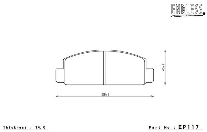 EP117SSY, ENDLESS EP117SSY Front brake pads NISSAN GT-R R35 (09-12) في الإمارات العربية المتحدة, دبي. Condition - new. Price ⁦830 AED⁩. Photo, seller contacts | AUTO.AE