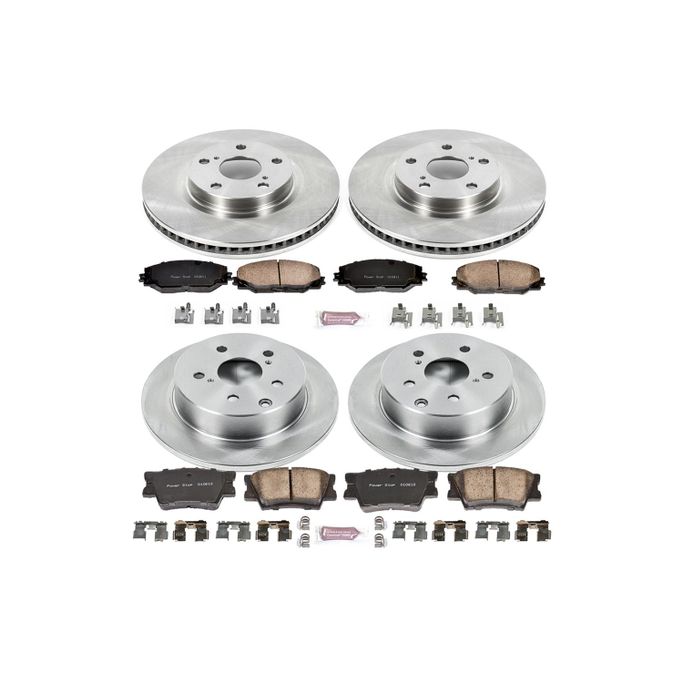 PWR-KOE4101, PowerStop Z17 Evolution Plus Stock Replacement Brake Kits for 2006-2018 RAV4 - KOE4101 в ОАЭ, Дубай. Состояние - новое. Цена 1 070 AED. Фото, контакты продавца | AUTO.AE