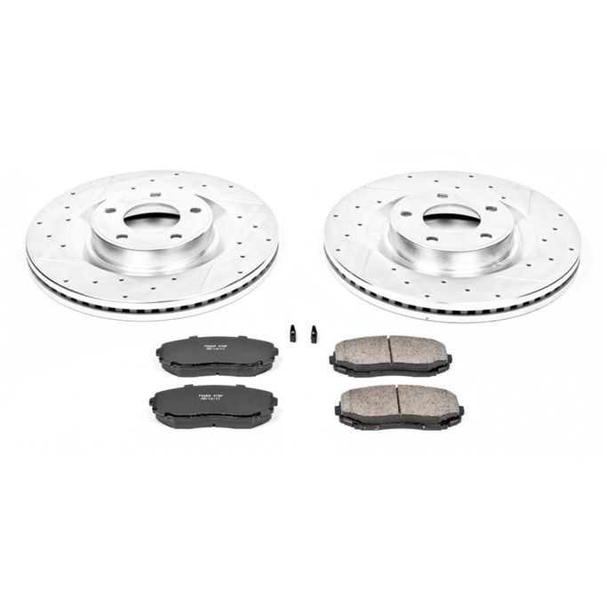 PWR-K3057, PowerStop Z23 Evolution Sport Brake Upgrade Kits for 2007-2014 EDGE, 2007-2015 MKX - K3057 في الإمارات العربية المتحدة, دبي. Condition - new. Price ⁦1,350 AED⁩. Photo, seller contacts | AUTO.AE