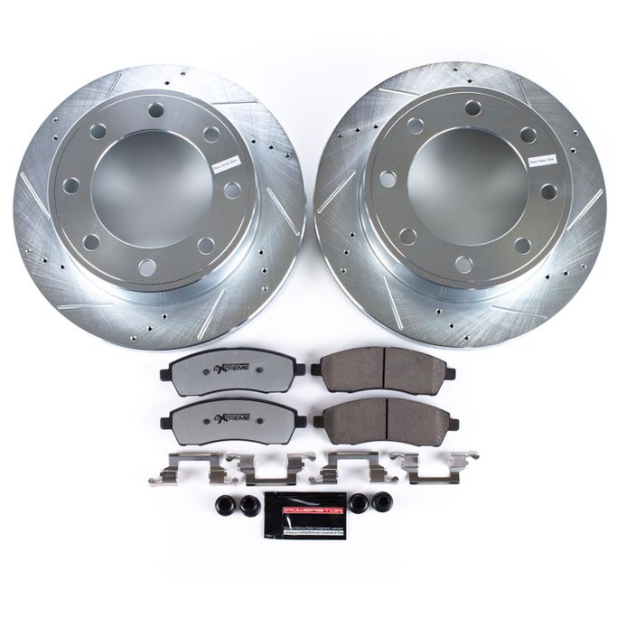 PWR-K1890-36, PowerStop Z36 Truck and Tow Brake Upgrade Kits for 1999-2004 F-350 SUPER DUTY, F-250 SUPER DUTY, 2000-2005 EXCURSION - K1890-36 в ОАЭ, Дубай. Состояние - новое. Цена ⁦1 530 AED⁩. Фото, контакты продавца | AUTO.AE