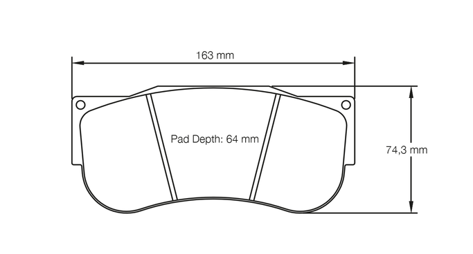 2560-RSL1, PAGID 2560-RSL1 Front brake pads RSL1 NISSAN GT-R NISMO GT3 [race car] / AP Racing CP6210 D64/CP6269 in UAE, Dubai. Condition - new. Price ⁦3,580 AED⁩. Photo, seller contacts | AUTO.AE