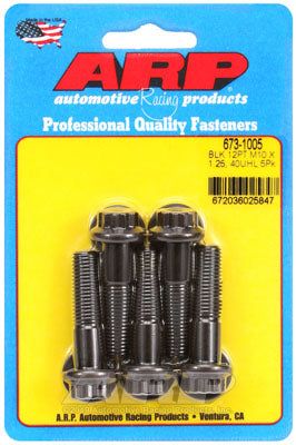 673-1005, ARP 673-1005 Metric Thread Bolt Kit M10 x 1.25 x 40 12pt black oxide bolts في الإمارات العربية المتحدة, دبي. Condition - new. Price 220 AED. Photo, seller contacts | AUTO.AE
