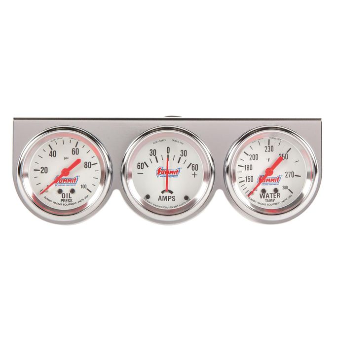 SUM-G2973, Summit Racing™ White Face Mechanical Analog Gauge Kits SUM-G2973 in UAE, Dubai. Condition - new. Price ⁦320 AED⁩. Photo, seller contacts | AUTO.AE