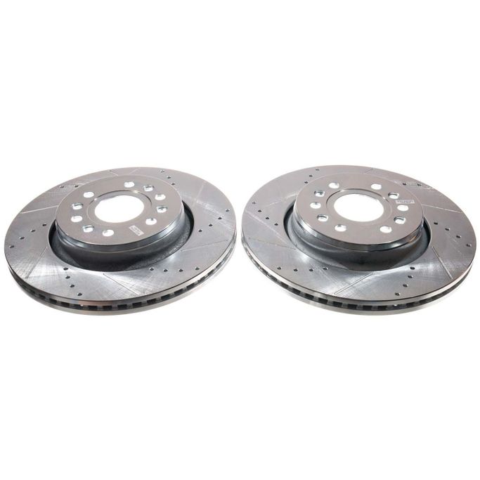 PWR-AR83107XPR, PowerStop Evolution Drilled and Slotted Rotors AR83107XPR in UAE, Dubai. Condition - new. Price 1,320 AED. Photo, seller contacts | AUTO.AE