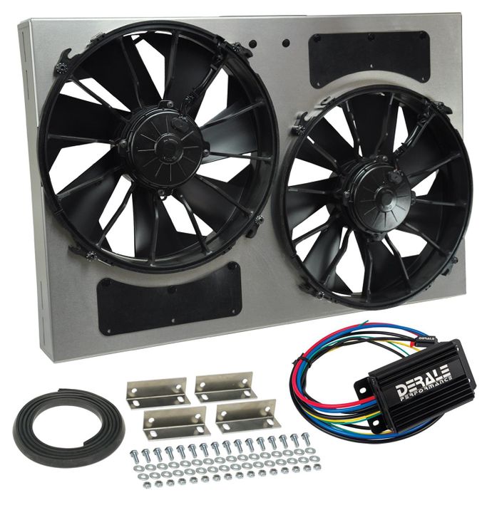 DER-66826, 12 Inch 4,000 CFM Derale PWM Electric Fan Powerpacks 66826 في الإمارات العربية المتحدة, دبي. Condition - new. Price ⁦4,780 AED⁩. Photo, seller contacts | AUTO.AE