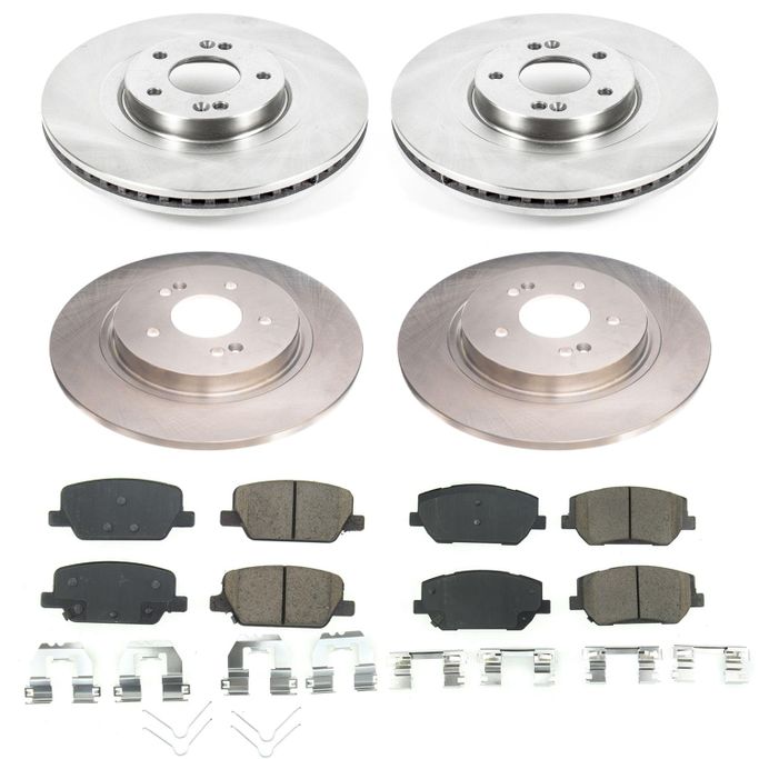 PWR-KOE8308, PowerStop Z17 Evolution Plus Stock Replacement Brake Kits for 2019-2020 SANTA FE - KOE8308 في الإمارات العربية المتحدة, دبي. Condition - new. Price 1,450 AED. Photo, seller contacts | AUTO.AE