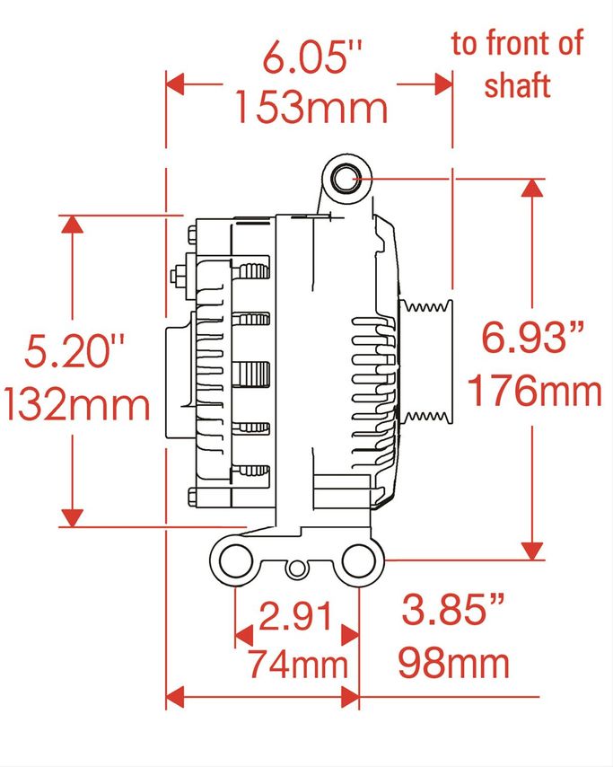 PWM-7767, Powermaster Street Alternators 7767 في الإمارات العربية المتحدة, دبي. Condition - new. Price 1,200 AED. Photo, seller contacts | AUTO.AE