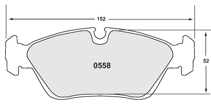 0558.08.18.44, PFC 0558.08.18.44 Front Brake Pads RACE for BMW 1 Series (E87) / Z4 (E85 / E86) (08 Compound, 18mm) в ОАЭ, Дубай. Состояние - новое. Цена 2 060 AED. Фото, контакты продавца | AUTO.AE
