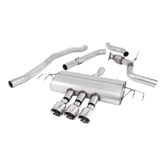 SSXHO260, MILLTEK SSXHO260 Cat-Back Exhaust, 3" (Polished GT-100 Trims) for HONDA Civic (FK7) Non-OPF/GPF 2015- في الإمارات العربية المتحدة, دبي. Condition - new. Price ⁦8,880 AED⁩. Photo, seller contacts | AUTO.AE
