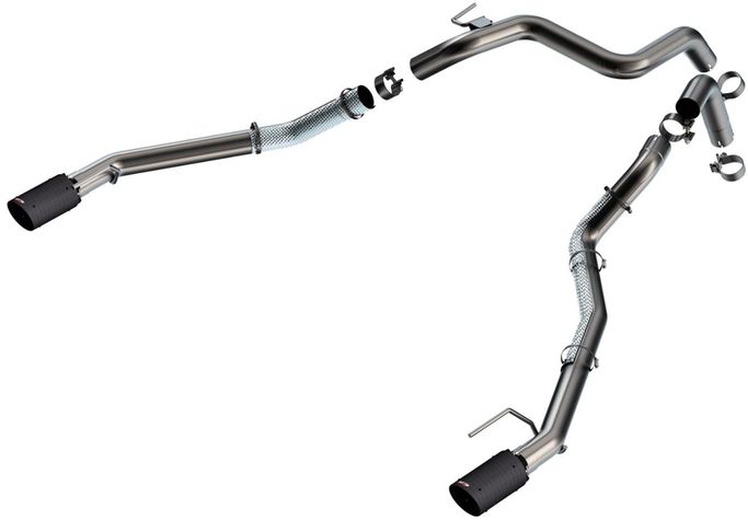 BOR-60743CFBA, Borla Tailpipe Assemblies for 2024-2026 RANGER - 60743CFBA in UAE, Dubai. Condition - new. Price 6,190 AED. Photo, seller contacts | AUTO.AE