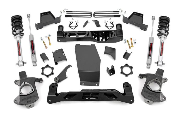 ROU-22732, Rough Country N3 Suspension Lift Kits for 2014-2017 SIERRA 1500, SILVERADO 1500 - 22732 в ОАЭ, Дубай. Состояние - новое. Цена ⁦6 930 AED⁩. Фото, контакты продавца | AUTO.AE