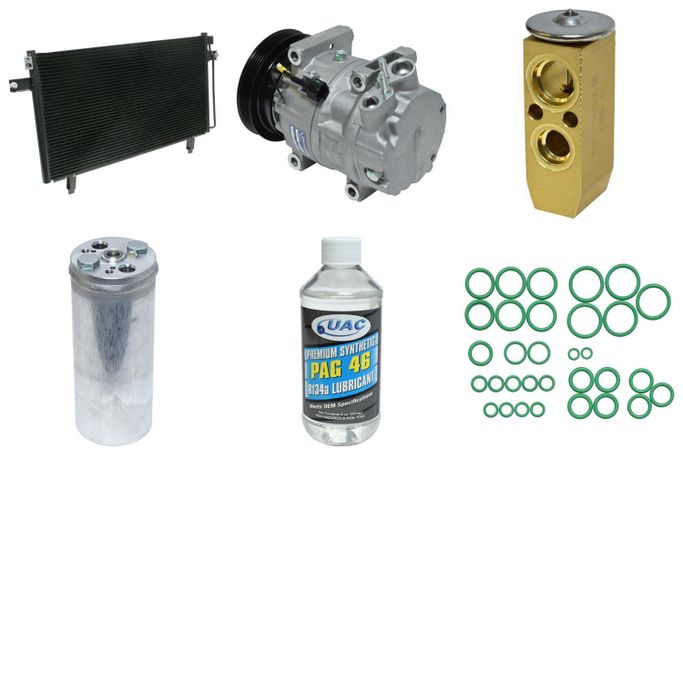 UAC-KT1852A, Universal Air Conditioner Compressor Kits for 1996-1998 PATHFINDER, 1997-1998 QX4 - KT 1852A in UAE, Dubai. Condition - new. Price 1,970 AED. Photo, seller contacts | AUTO.AE
