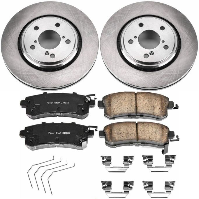 PWR-KOE6959, PowerStop Z17 Evolution Plus Stock Replacement Brake Kits for 2015-2017 ODYSSEY, 2019-2025 PASSPORT - KOE6959 в ОАЭ, Дубай. Состояние - новое. Цена 870 AED. Фото, контакты продавца | AUTO.AE