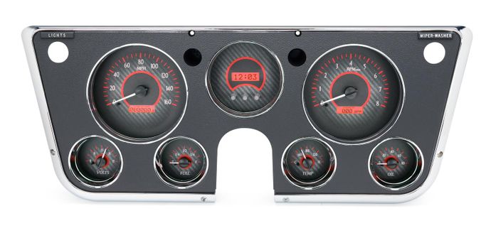 DAK-VHX-67CPUCR, Dakota Digital VHX Series Direct-Fit Analog Gauge Systems VHX-67C-PU-C-R في الإمارات العربية المتحدة, دبي. Condition - new. Price ⁦4,880 AED⁩. Photo, seller contacts | AUTO.AE