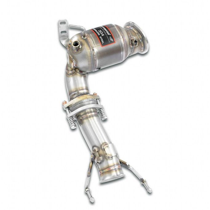 831921, SUPERSPRINT 831921 Turbo Downpipe Kit and Metallic Catalytic Converter for BMW 1 Series (F40) في الإمارات العربية المتحدة, دبي. Condition - new. Price ⁦15,460 AED⁩. Photo, seller contacts | AUTO.AE