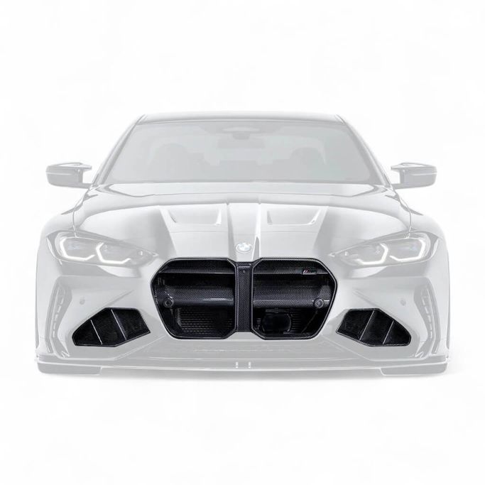 A14A11-2201/A14A11-2301, ADRO A14A11-2201/A14A11-2301 Front Bumper Carbon Fiber Grille And Duct Vent Set for BMW M3 (G80) / M4 (G82 / G83) 2020- в ОАЭ, Дубай. Состояние - новое. Цена ⁦8 610 AED⁩. Фото, контакты продавца | AUTO.AE
