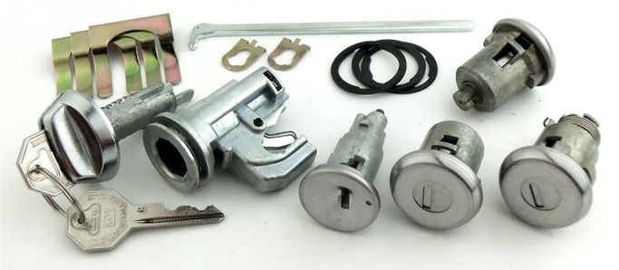 PYC-PY336, PYCL Locks Ignition and Door Lock Cylinder Sets for 1968 CHEVELLE, CHEVY II - PY336 في الإمارات العربية المتحدة, دبي. Condition - new. Price 320 AED. Photo, seller contacts | AUTO.AE