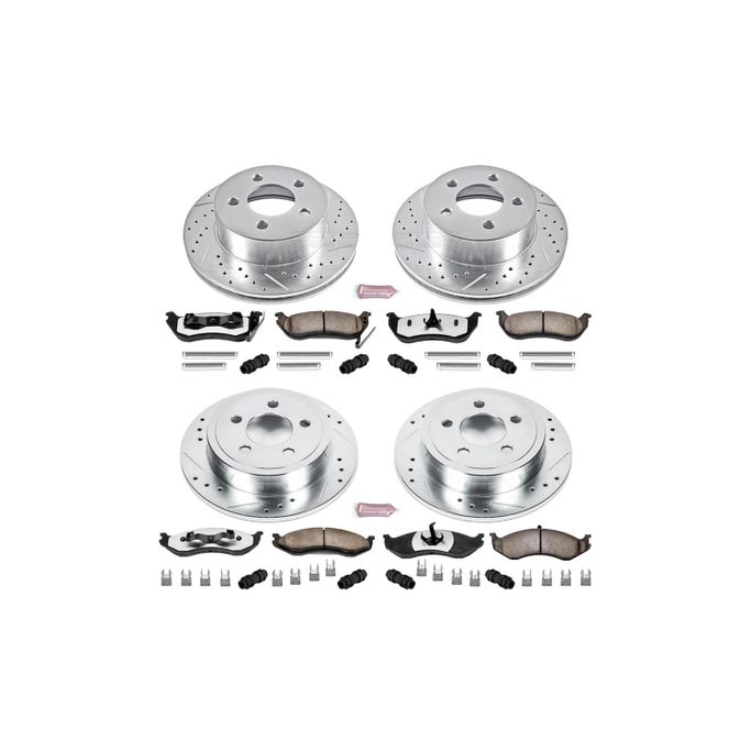 PWR-K2154-36, PowerStop Z36 Truck and Tow Brake Upgrade Kits for 2003-2006 WRANGLER - K2154-36 في الإمارات العربية المتحدة, دبي. Condition - new. Price ⁦2,060 AED⁩. Photo, seller contacts | AUTO.AE