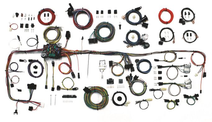 AWW-510706, American Autowire Classic Update Series Wiring Harness Kits 510706 في الإمارات العربية المتحدة, دبي. Condition - new. Price ⁦4,850 AED⁩. Photo, seller contacts | AUTO.AE