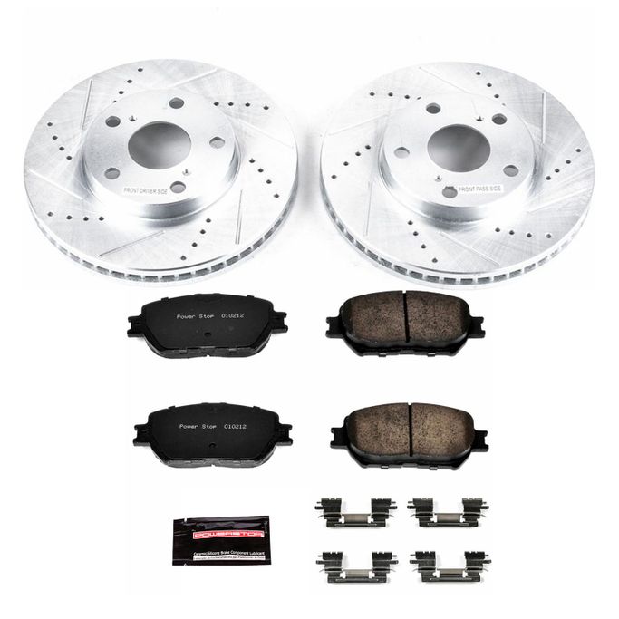 PWR-K1064, PowerStop Z23 Evolution Sport Brake Upgrade Kits for 2002-2006 CAMRY - K1064 في الإمارات العربية المتحدة, دبي. Condition - new. Price 800 AED. Photo, seller contacts | AUTO.AE