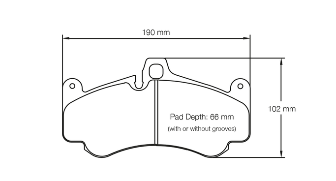 2707-RSL19, PAGID 2707-RSL19 Brake pads RSL19 front PORSCHE 997 GT3/Turbo/GT2/996 GT2/GT3 (18mm) in UAE, Dubai. Condition - new. Price ⁦2,230 AED⁩. Photo, seller contacts | AUTO.AE
