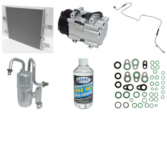 UAC-KT6048A, Universal Air Conditioner Compressor Kits for 2007-2009 RAM 2500, RAM 3500 - KT 6048A in UAE, Dubai. Condition - new. Price 1,650 AED. Photo, seller contacts | AUTO.AE