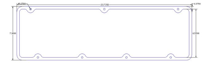 FOG-6093, Flatout Gaskets Valve Cover Gaskets 6093 в ОАЭ, Дубай. Состояние - новое. Цена 350 AED. Фото, контакты продавца | AUTO.AE