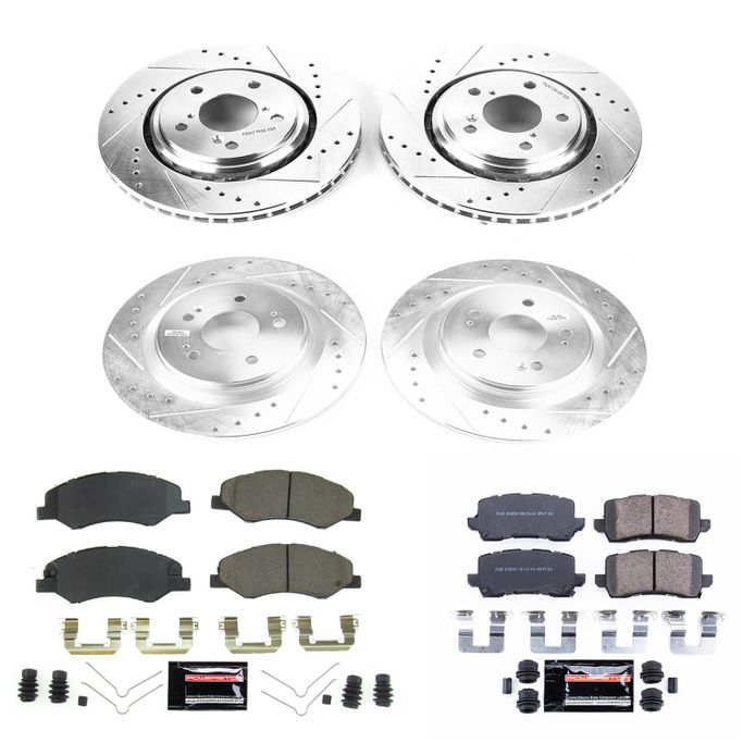 PWR-K7923, PowerStop Z23 Evolution Sport Brake Upgrade Kits for 2018-2020 ODYSSEY - K7923 in UAE, Dubai. Condition - new. Price 2,110 AED. Photo, seller contacts | AUTO.AE