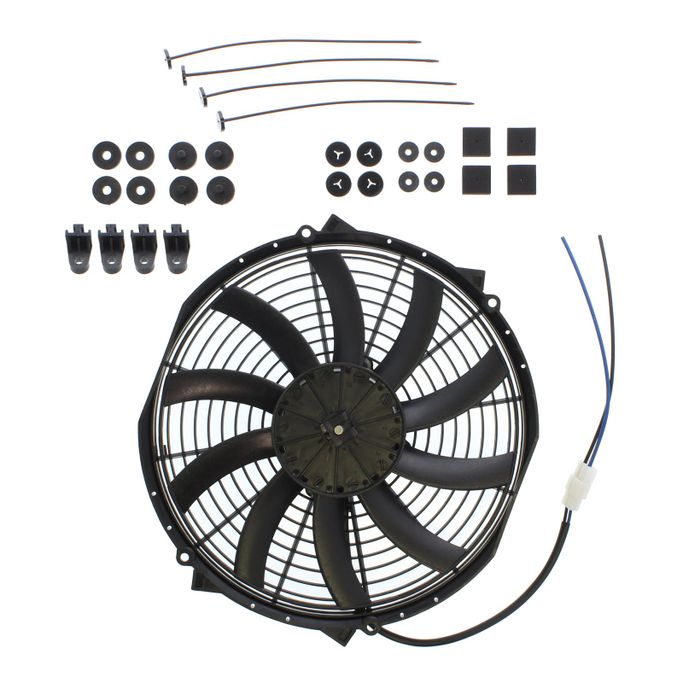 SUM-381143, 12 Inch 1,155 CFM Summit Racing™ Low-Profile High CFM Electric Fan SUM-381143 в ОАЭ, Дубай. Состояние - новое. Цена ⁦660 AED⁩. Фото, контакты продавца | AUTO.AE