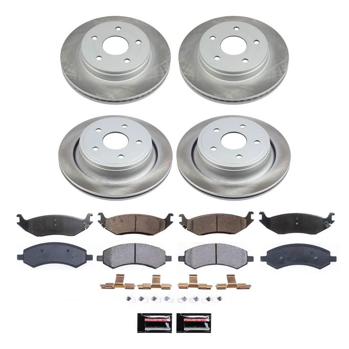 PWR-SC2164, PowerStop Z17 Evolution Plus Semi-Coated Rotor Brake Kits SC2164 في الإمارات العربية المتحدة, دبي. Condition - new. Price 1,880 AED. Photo, seller contacts | AUTO.AE