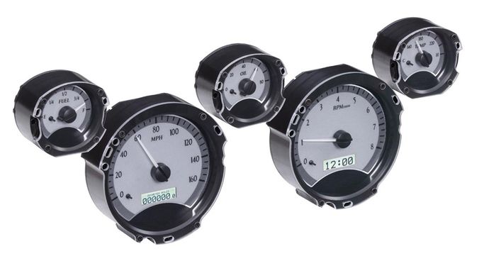 DAK-VHX67FMUSSW, Dakota Digital VHX Series Direct-Fit Analog Gauge Systems for 1967-1968 MUSTANG - VHX-67F-MUS-S-W في الإمارات العربية المتحدة, دبي. Condition - new. Price ⁦4,520 AED⁩. Photo, seller contacts | AUTO.AE
