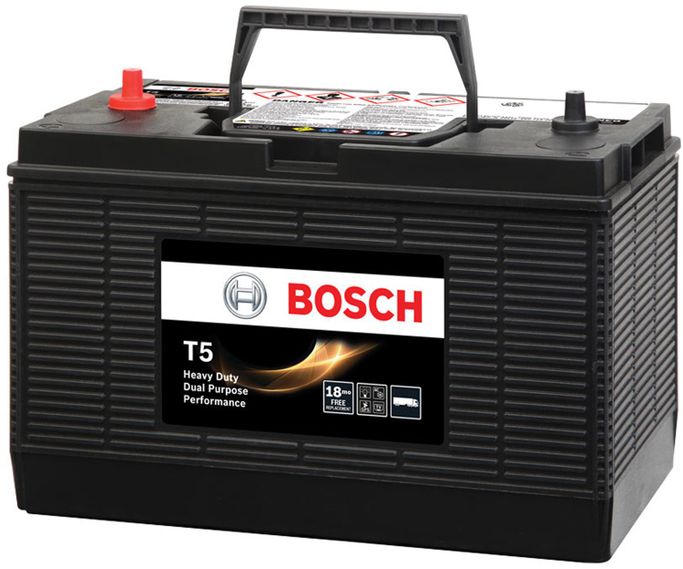 BCH-T5-31, 730  CCA Bosch T5 Heavy-Duty Dual Purpose Performance Battery T5-31 BCI Group 31 в ОАЭ, Дубай. Состояние - новое. Цена ⁦630 AED⁩. Фото, контакты продавца | AUTO.AE