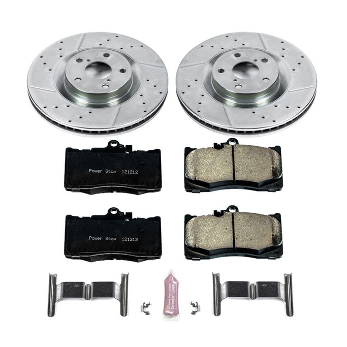 PWR-K6355, PowerStop Z23 Evolution Sport Brake Upgrade Kits K6355 в ОАЭ, Дубай. Состояние - новое. Цена 1 460 AED. Фото, контакты продавца | AUTO.AE