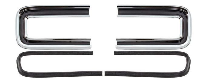 AMD-X930-2666-P, Auto Metal Direct Taillight Bezels for 1966-1967 CHARGER - X930-2666-P в ОАЭ, Дубай. Состояние - новое. Цена ⁦1 010 AED⁩. Фото, контакты продавца | AUTO.AE
