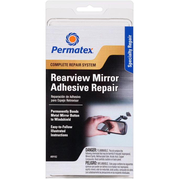 PTX-09102, Permatex Rear View Mirror Adhesive Kits 09102 في الإمارات العربية المتحدة, دبي. Condition - new. Price 50 AED. Photo, seller contacts | AUTO.AE