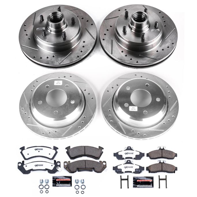 PWR-K4338, PowerStop Z23 Evolution Sport Brake Upgrade Kits for 1994-1996 IMPALA - K4338 في الإمارات العربية المتحدة, دبي. Condition - new. Price 2,210 AED. Photo, seller contacts | AUTO.AE