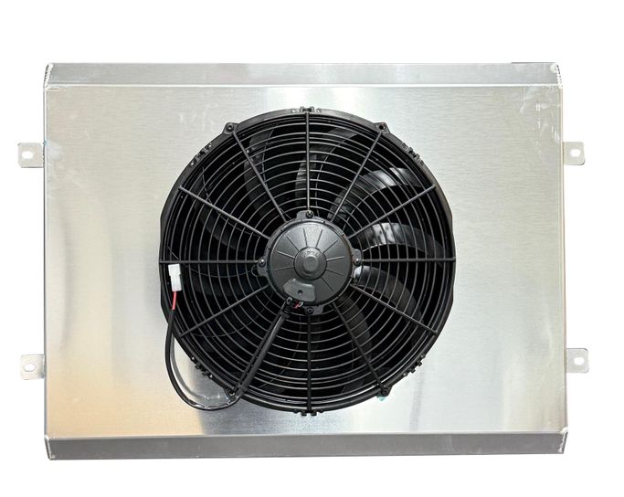 FLD-SHR-019, 14 Inch 1,864 CFM Fluidyne High Performance Aluminum Radiator Shrouds with Fan SHR.019 في الإمارات العربية المتحدة, دبي. Condition - new. Price ⁦1,720 AED⁩. Photo, seller contacts | AUTO.AE